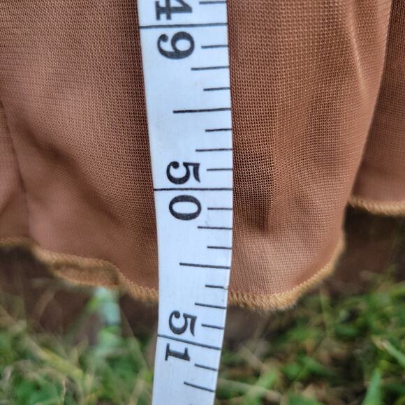 City Triangle Brown Dress size M runs small Prom Homecoming Or Other Events - Picture 3 of 10